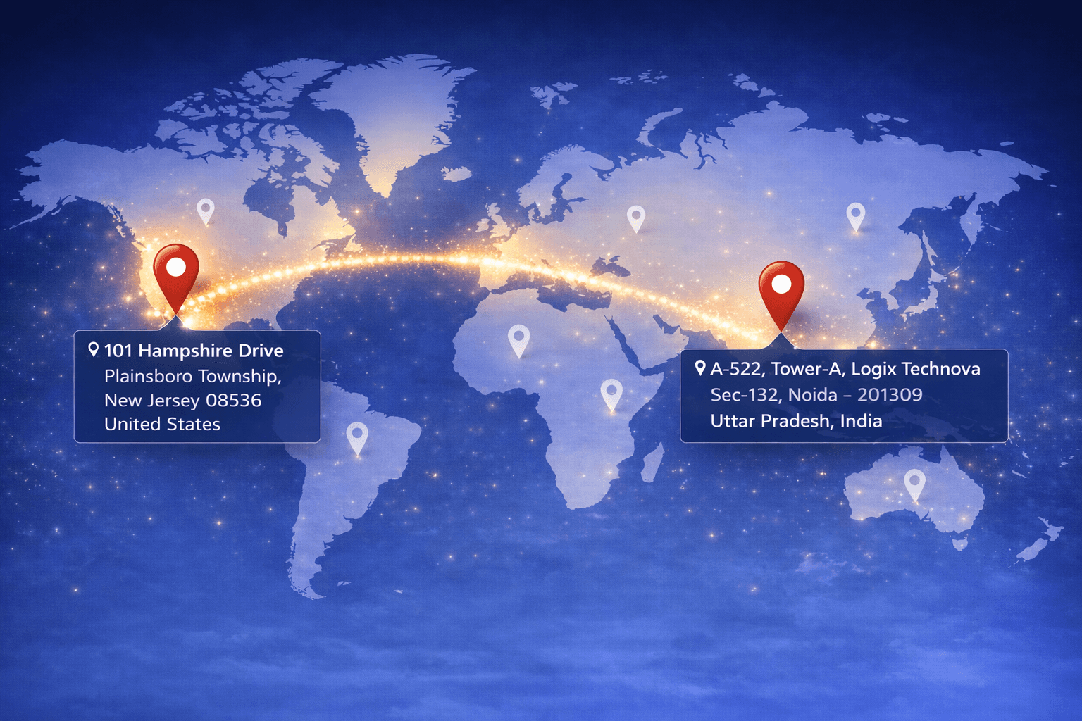 AtiSunya Office Location Map